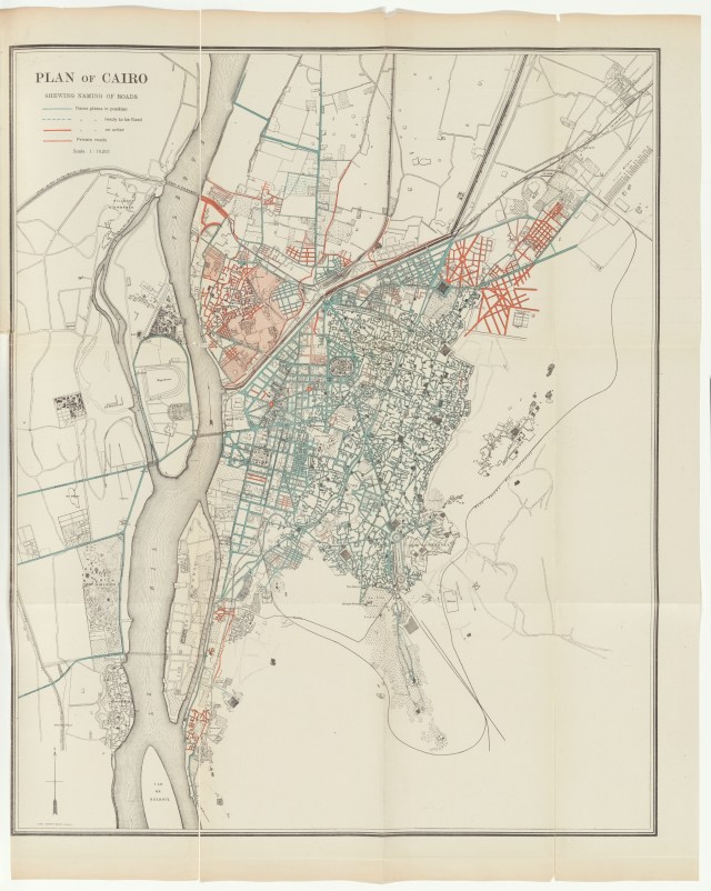 Map of Cairo_1904