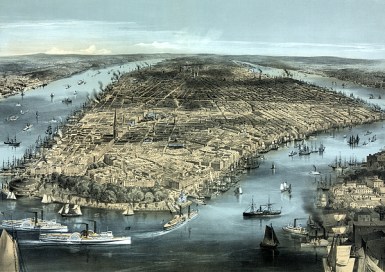 NYC around 1850