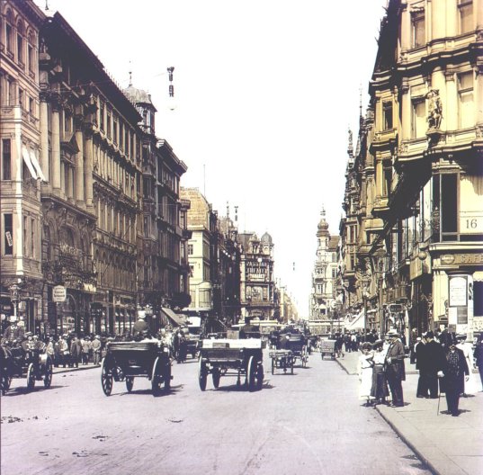 Friedrichstr-um-1900-Blick-nach-Norden